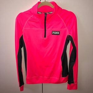 Hot Pink Sports Sweatshirt from PINK
